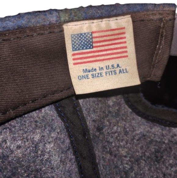 Vintage Carhartt Aztec Blanket Pattern Wool SnapBack Hat Made In USA  OSFA - Picture 7 of 10